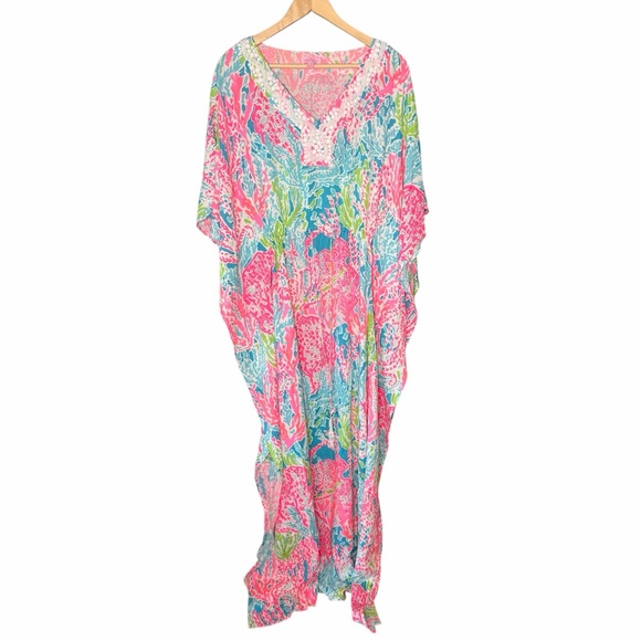 Lilly Pulitzer Coleman Maxi Let’s Cha Cha - Picture 4 of 16